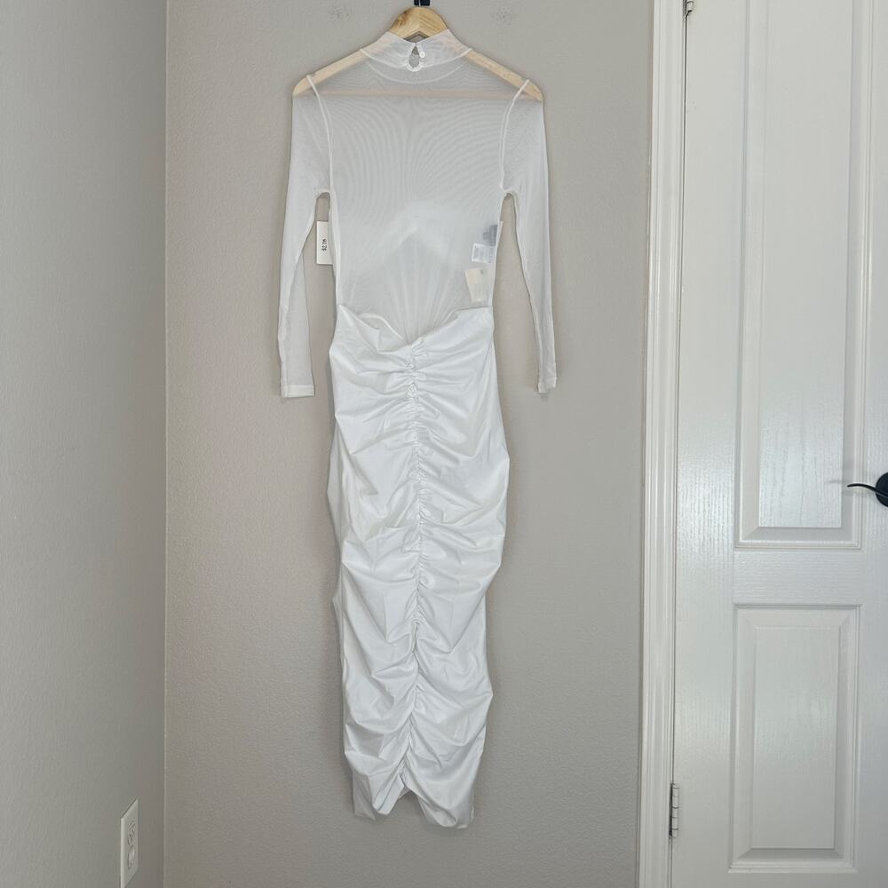 Seroya White Levina Dress, Revolve, Bride,‎ Engagement, Bachelorette, Size Large - Picture 13 of 13